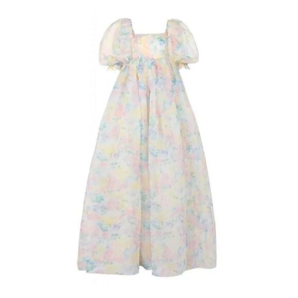Selkie Sweetcorn Puff Pastel Ball Gown - Picture 11 of 16